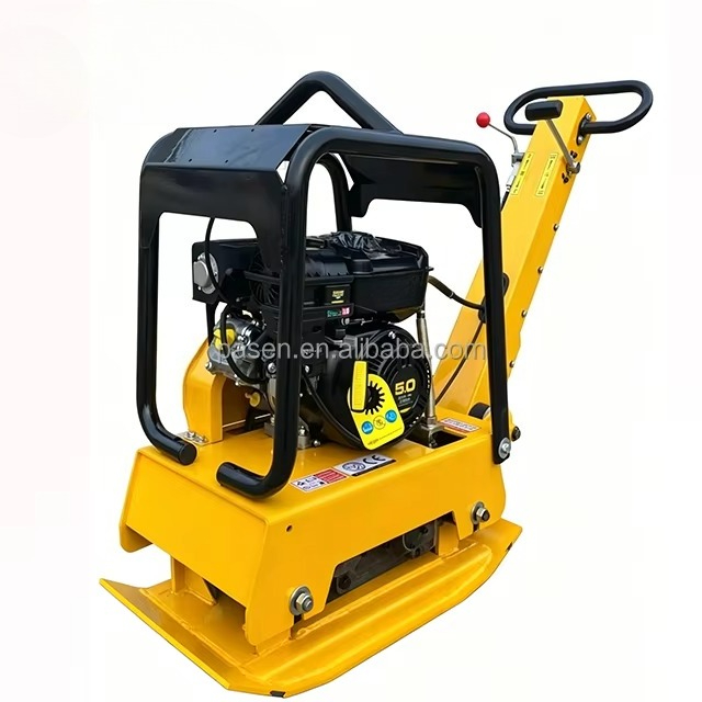 Plate Compactor Vibrator - Mesin Pemadat Plat Getar Diesel Dorong