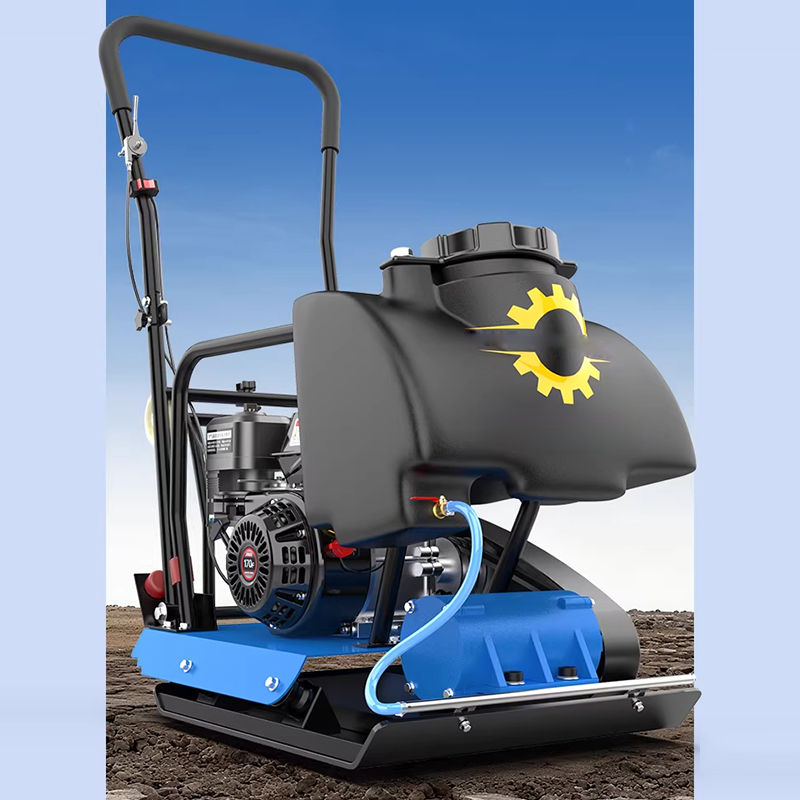 Plate Compactor Vibrator - Mesin Pemadat Jalan Bertenaga Bahan Bakar,