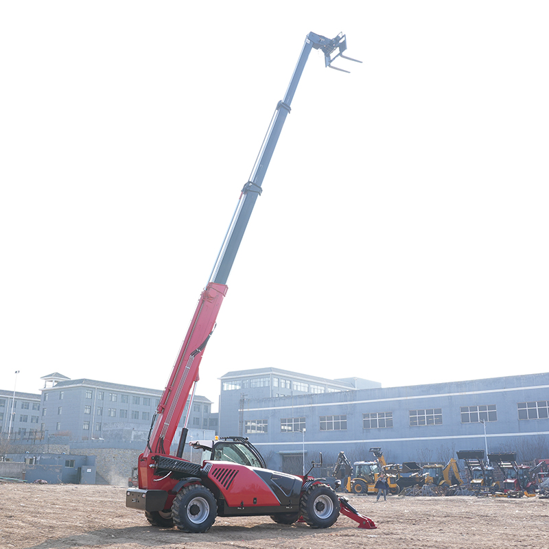 Telescopic Handler Boom - Forklift Teleskopik 10 Ton, Mesin Diesel