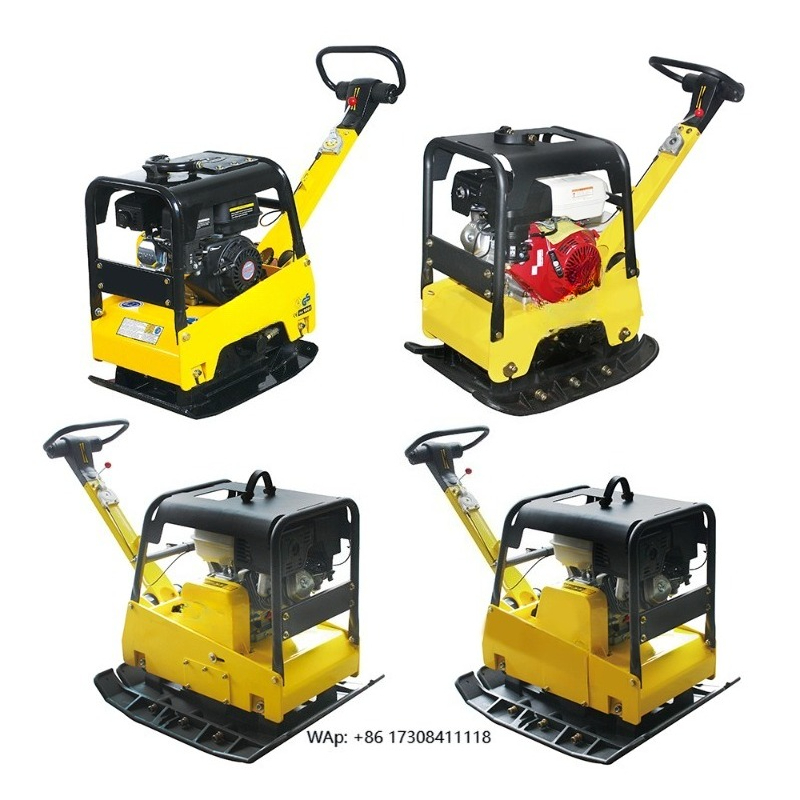 Plate Compactor Vibrator - Alat Pemadat Tanah Hidrolik Getar Reversibel