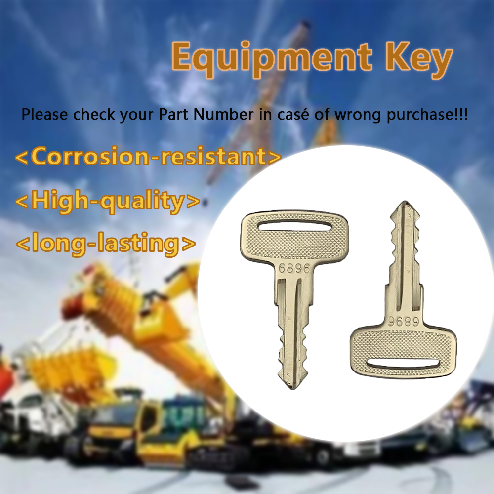 Heavy Equipment Rollers - 1/5/10/30/50PCS Kunci Pengapian Alat Berat 6896