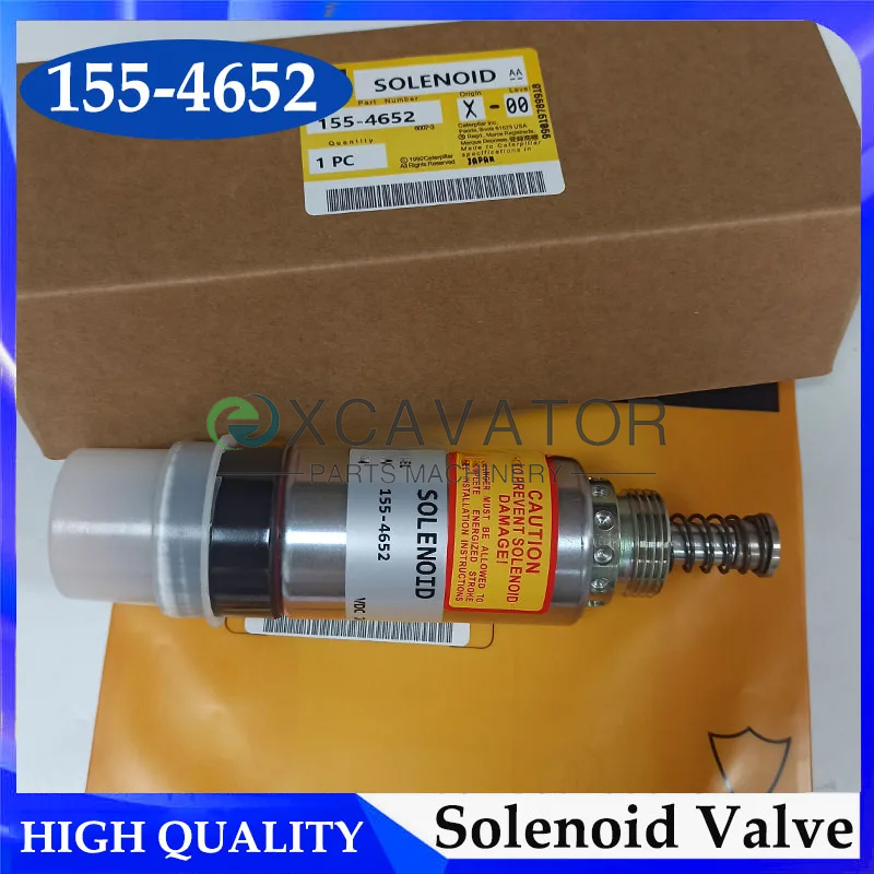 Heavy Equipment Caterpillar - Katup Solenoid Stop ekskavator Flameout katup