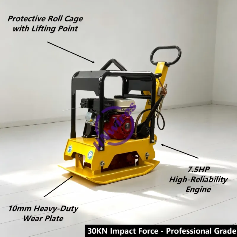 C160 Plate Compactor Berat 30K - Heavy Equipment And Machinery ulasan dan harga