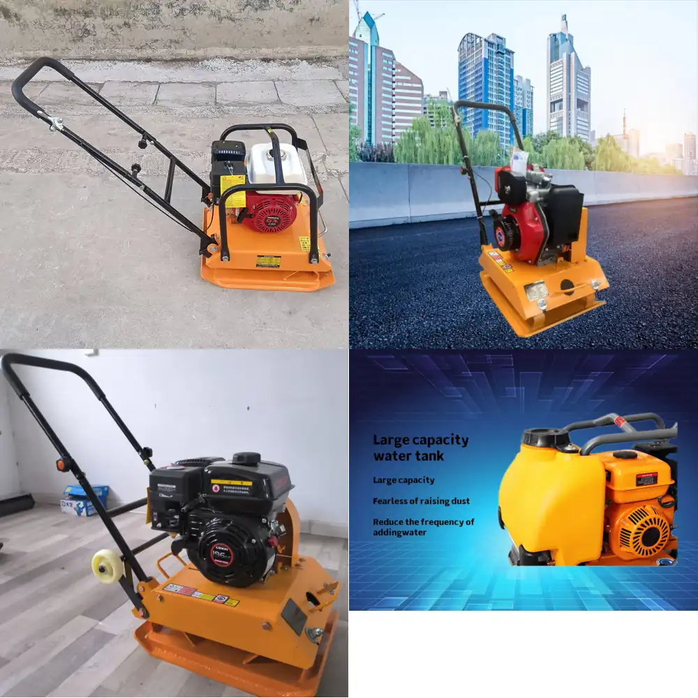 Harga Mesin Pemadat Tanah Geta - Plate Compactor Vibrator ulasan dan harga