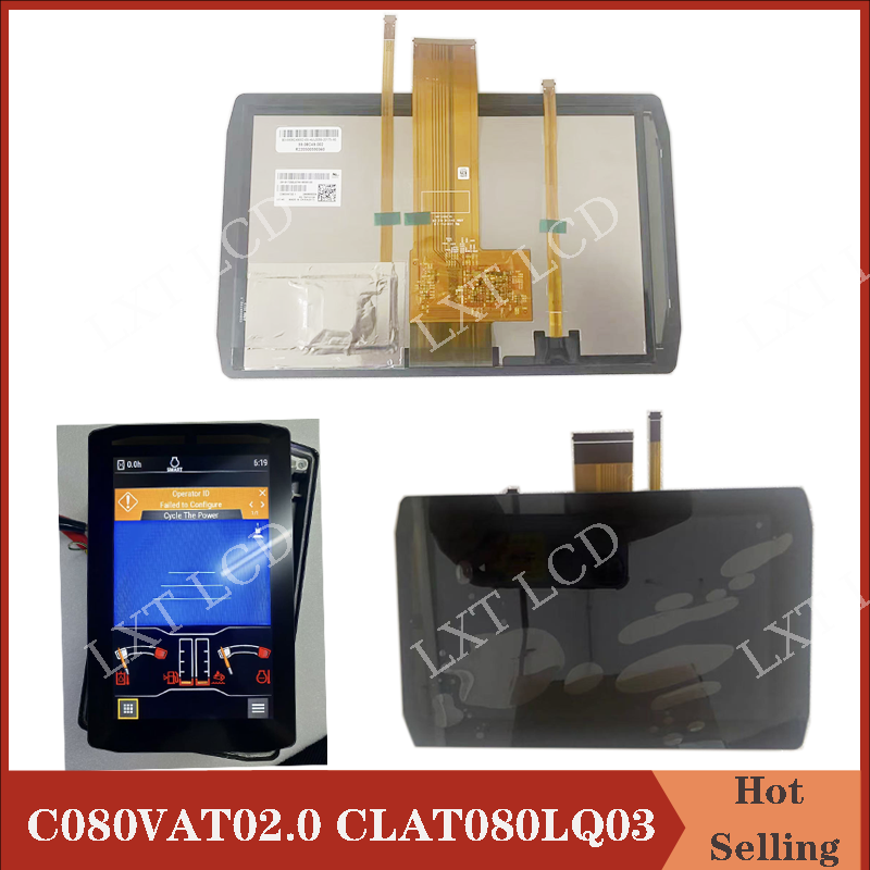 LCD Original 8 inci C080VAT02. - Heavy Equipment Caterpillar ulasan dan harga