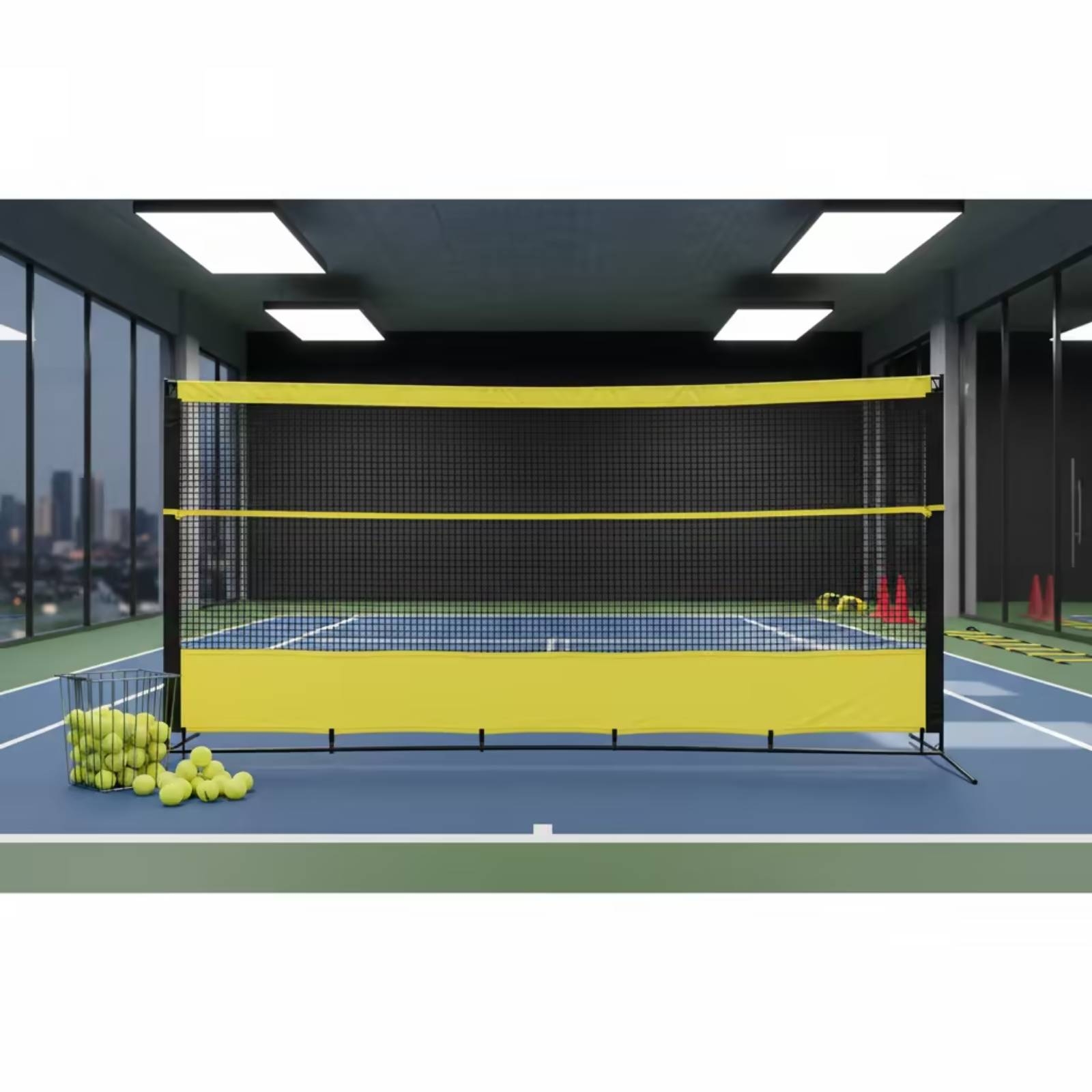 Jaring Rebound Tenis dengan Ta - Heavy Equipment Training ulasan dan harga