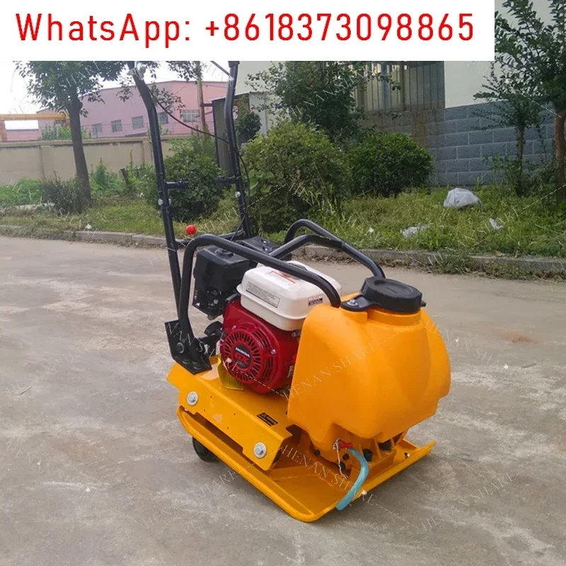 Bangunan pemadat bumi getar, p - Plate Compactor Vibrator ulasan dan harga