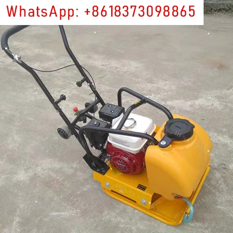 Bangunan pemadat bumi getar, p - Plate Compactor Vibrator ulasan dan harga