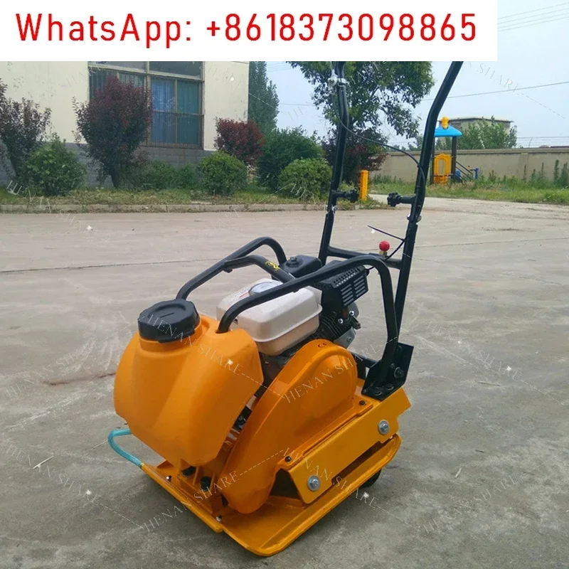 Bangunan pemadat bumi getar, p - Plate Compactor Vibrator ulasan dan harga