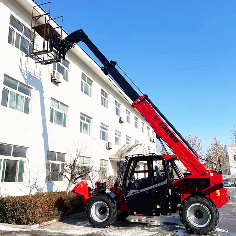 Truk Model Baru Cina 3 Ton 300 - Telescopic Handler Boom ulasan dan harga