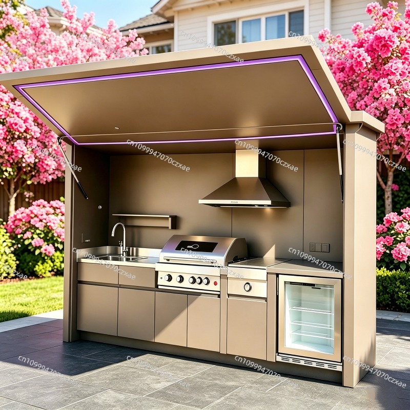 Unit Dapur Luar Ruangan Tahan  - Heavy Equipment Kitchen ulasan dan harga
