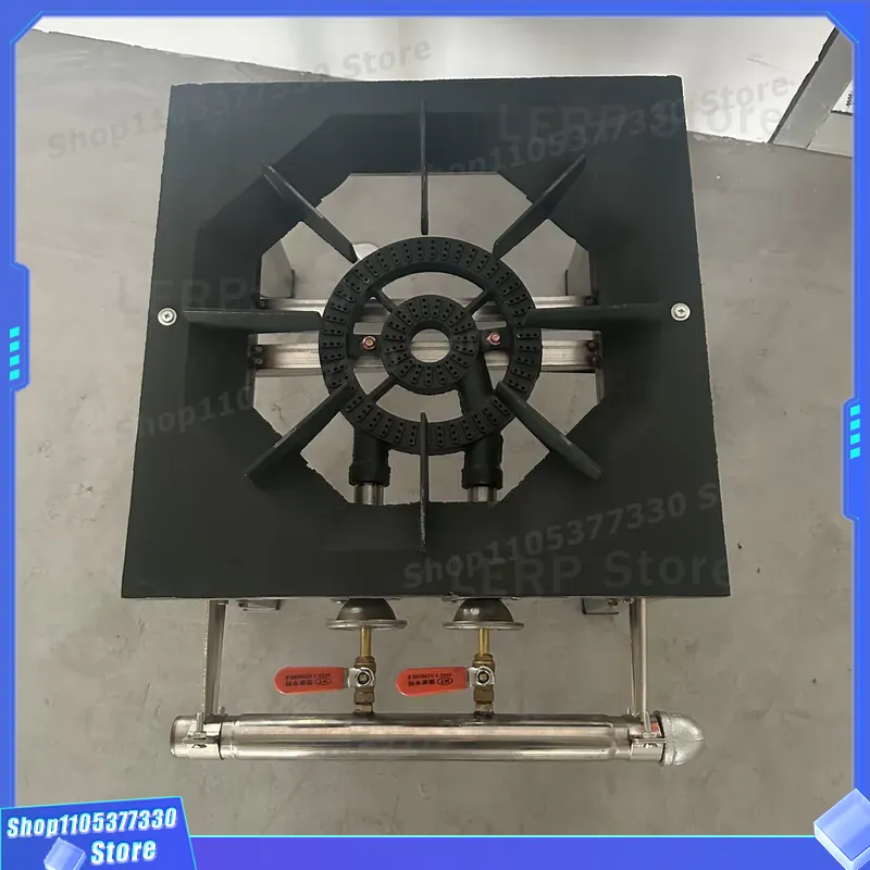 Kompor Gas Besi Cor Komersial  - Heavy Equipment Kitchen ulasan dan harga