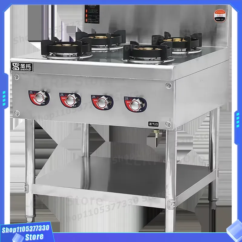 Kompor Gas 6 Tungku Komersial  - Heavy Equipment Kitchen ulasan dan harga
