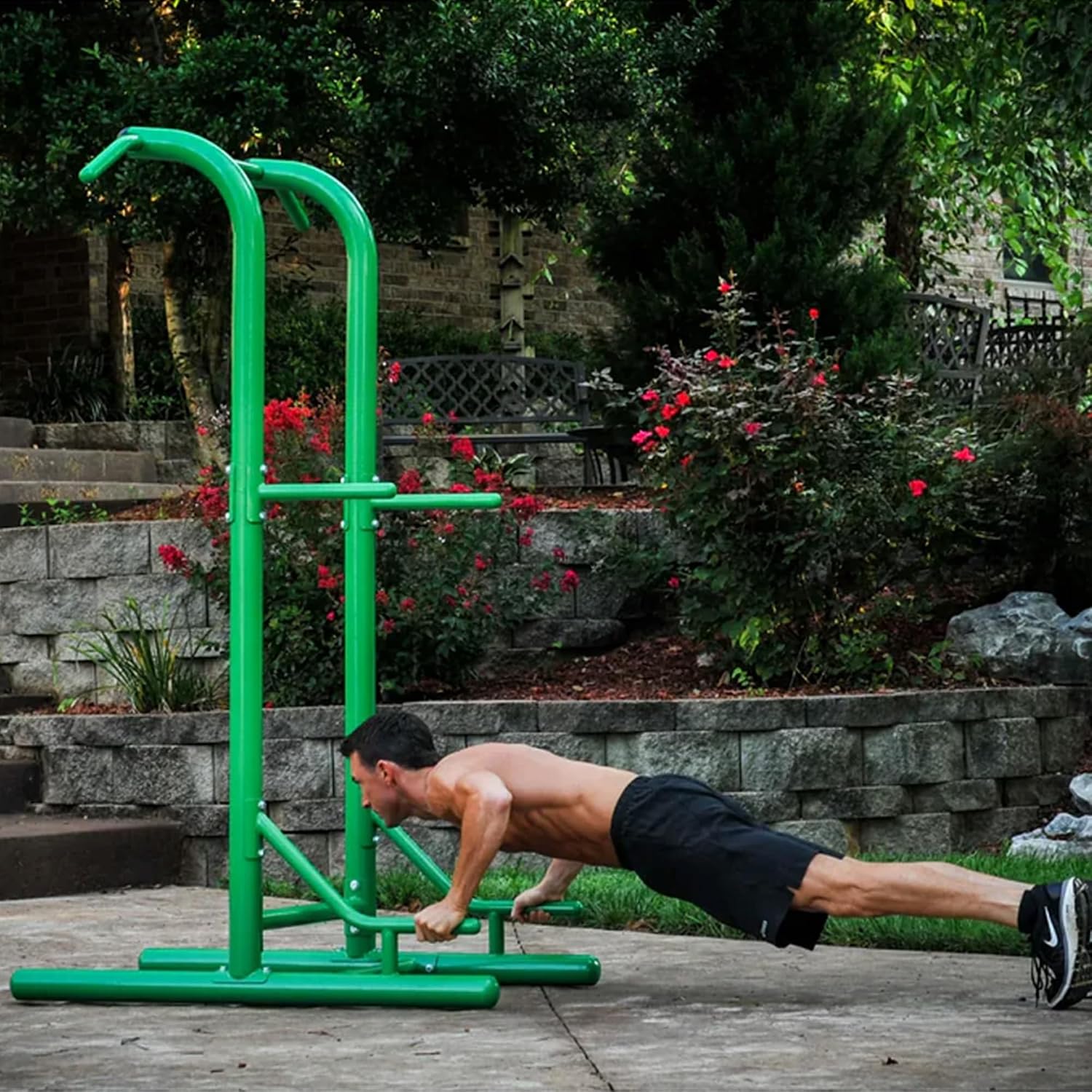 Tiang Pull Up Bar Berdiri Send - Heavy Equipment Training ulasan dan harga