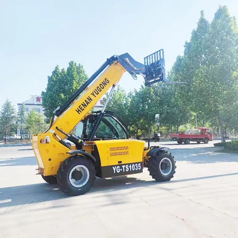 Forklift Teleskopik 40 Kaki Di - Telescopic Handler Boom ulasan dan harga